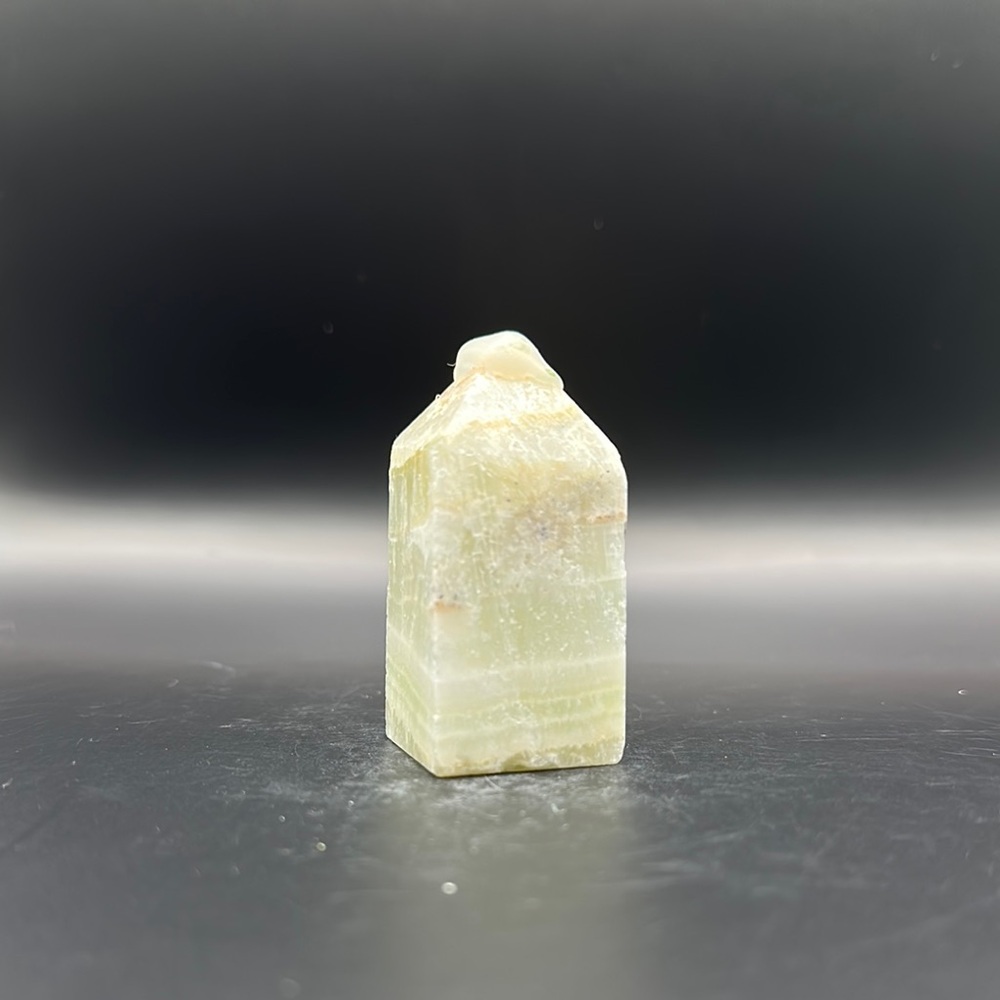 Green Onyx Crystal Tower